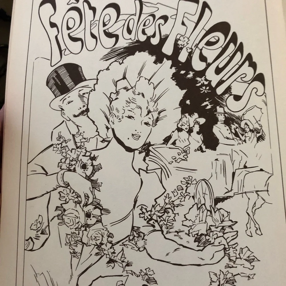 Turn Of The Century Posters Coloring Book 38 Designs Paperback Ed Sibbet Jr 1978
